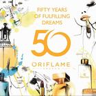 Oriflame atzīmē savu īpašo 50. Jubileju ar zelta speciālizlaidumu!