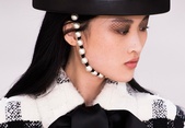  Chanel представил ультрамодный макияж с ромбами 